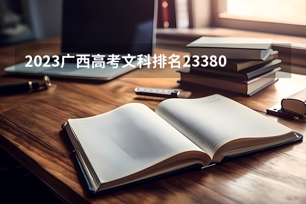 2023广西高考文科排名23380的考生报什么大学好 往年录取分数线