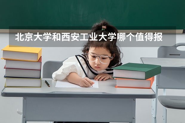 北京大学和西安工业大学哪个值得报