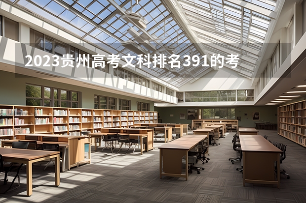 2023贵州高考文科排名391的考生报什么大学好 往年录取分数线