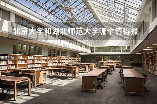 北京大学和湖北师范大学哪个值得报