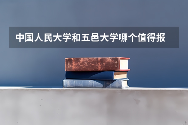 中国人民大学和五邑大学哪个值得报