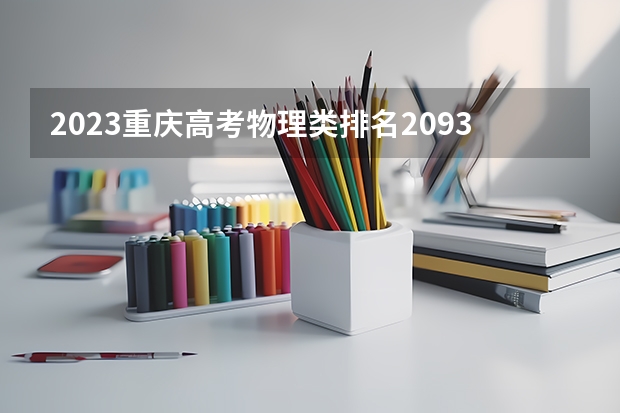 2023重庆高考物理类排名2093的考生报什么大学好 往年录取分数线