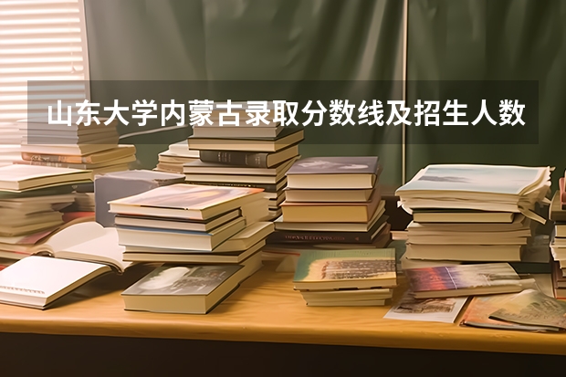 山东大学内蒙古录取分数线及招生人数