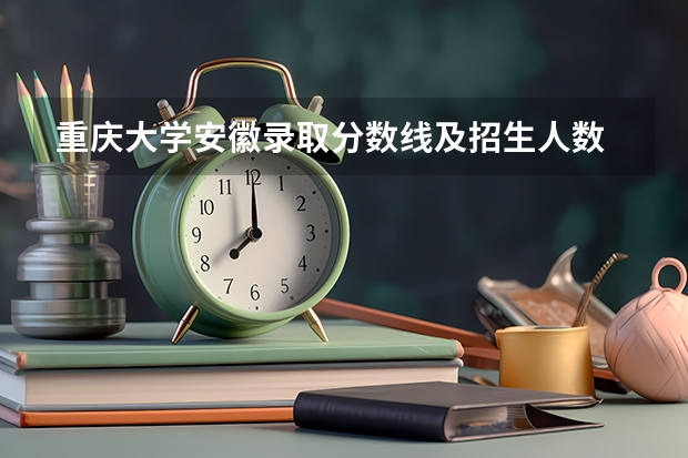 重庆大学安徽录取分数线及招生人数