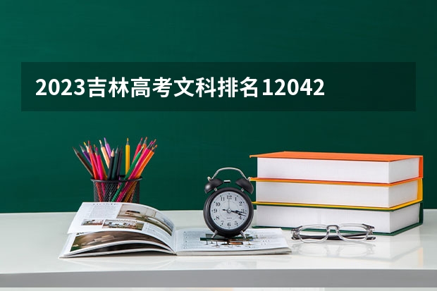 2023吉林高考文科排名12042的考生报什么大学好 往年录取分数线