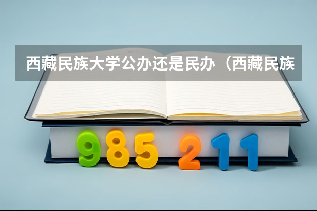 西藏民族大学公办还是民办（西藏民族大学介绍）