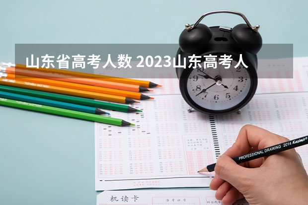 山东省高考人数 2023山东高考人数