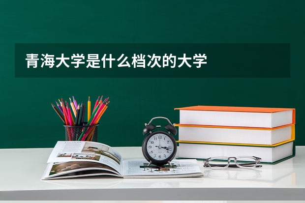 青海大学是什么档次的大学