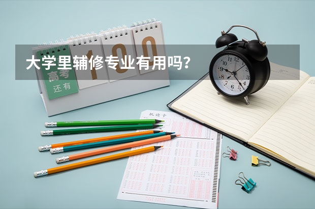 大学里辅修专业有用吗？