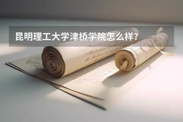 昆明理工大学津桥学院怎么样？