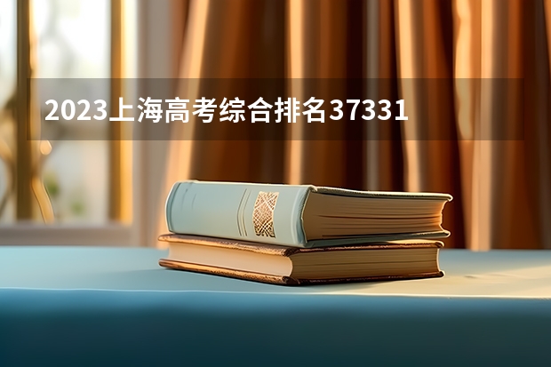 2023上海高考综合排名37331的考生报什么大学好 往年录取分数线